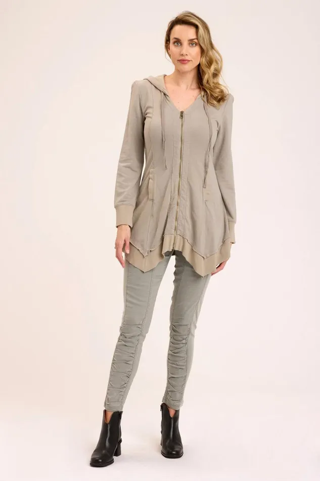 Clothing Pants XCVI Twill Alexa Legging Frost