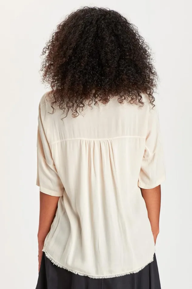 Clothing ShirtsBlouses XCVI Amos Blouse Toasted Almond