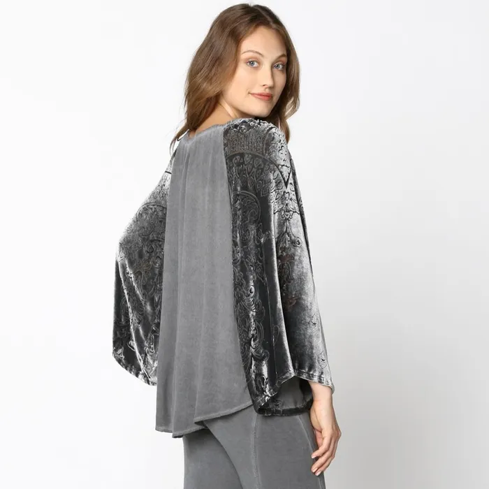 Clothing ShirtsBlouses XCVI Aylen Top Oil Wash London Grey