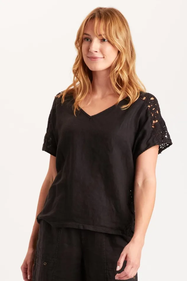Clothing ShirtsBlouses XCVI Chastain Top Black
