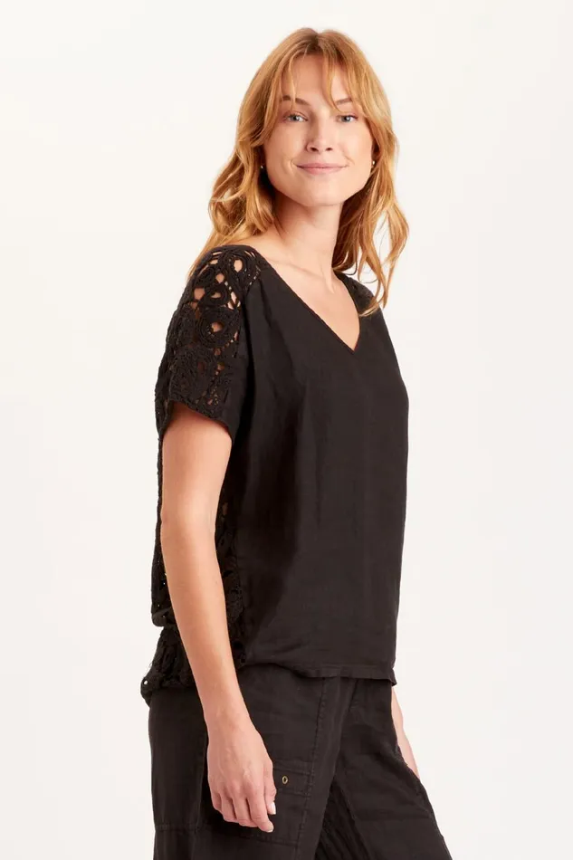 Clothing ShirtsBlouses XCVI Chastain Top Black