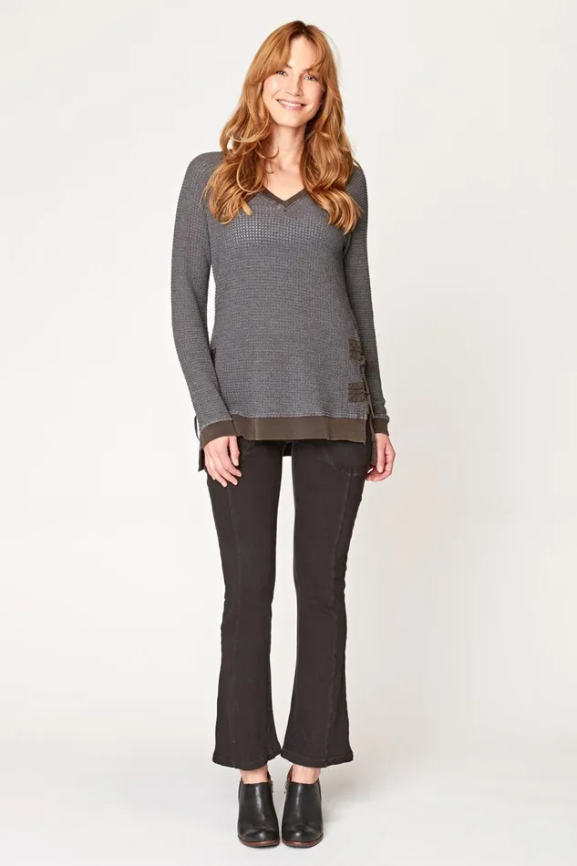 Clothing ShirtsBlouses XCVI Dutchman VNeck Welded Iron