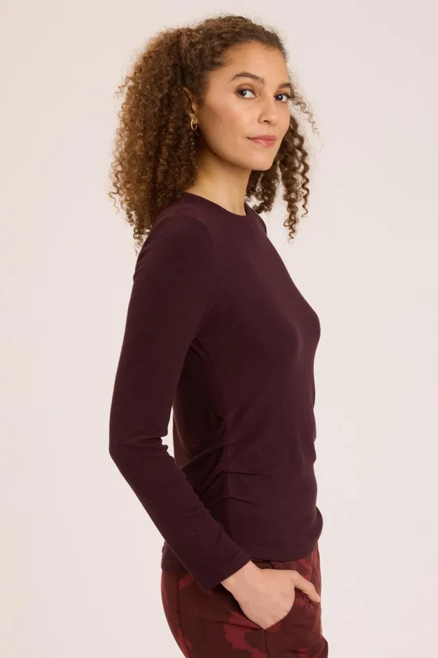Clothing ShirtsBlouses XCVI Edie Long Sleeve Sarsaparilla