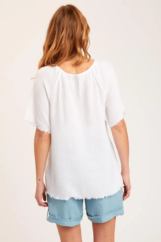 Clothing ShirtsBlouses XCVI Pearl Top White