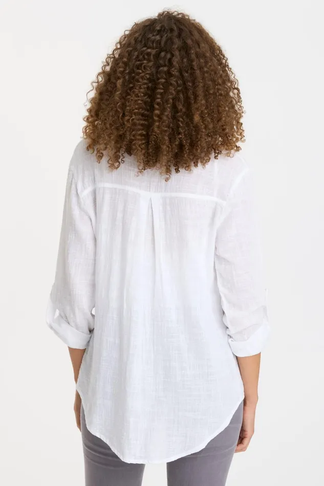 Clothing ShirtsBlouses XCVI Porter Blouse White