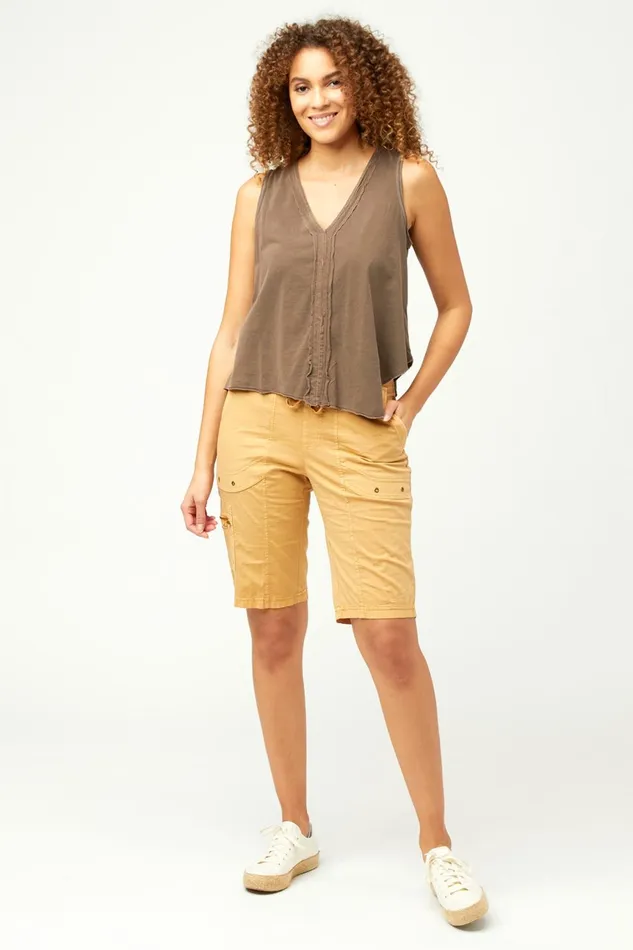 Clothing Shorts XCVI Aemilius Bermuda Charlock Pigment