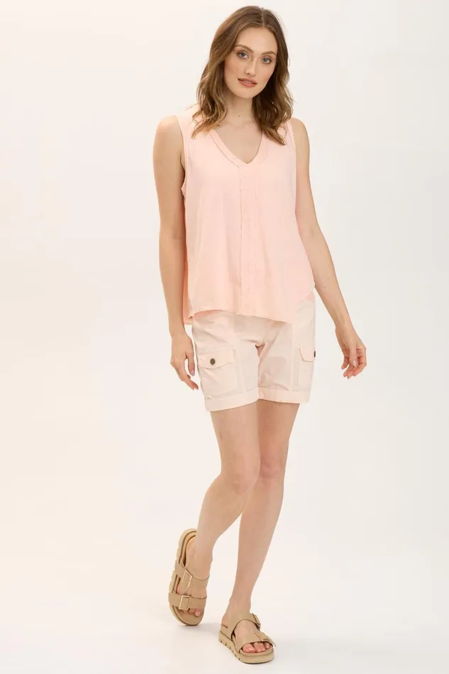Clothing Shorts XCVI Clarissa Short Delightful Pigment