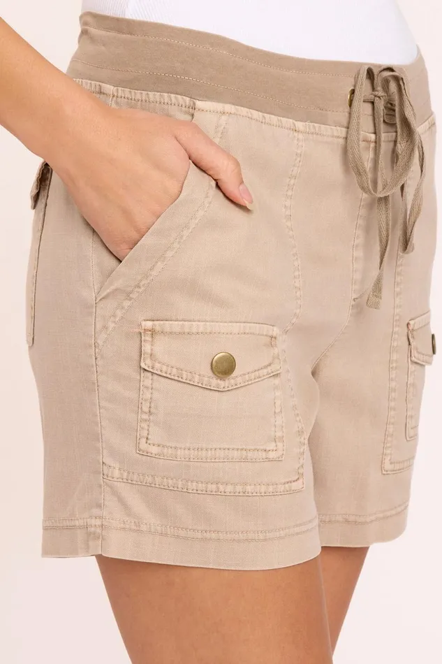 Clothing Shorts XCVI Milton Short 20 Sandalwood Pigment