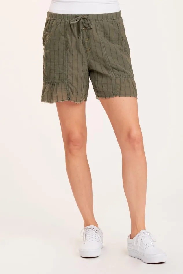 Clothing Shorts XCVI Striped Jocia Short Hillside Pigment