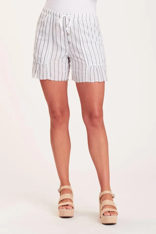 Clothing Shorts XCVI Striped Jocia Short White