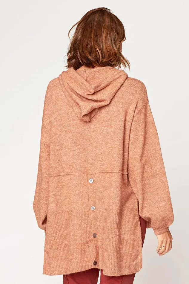 Clothing Sweaters XCVI Tiller Hoodie Smoked Paprika