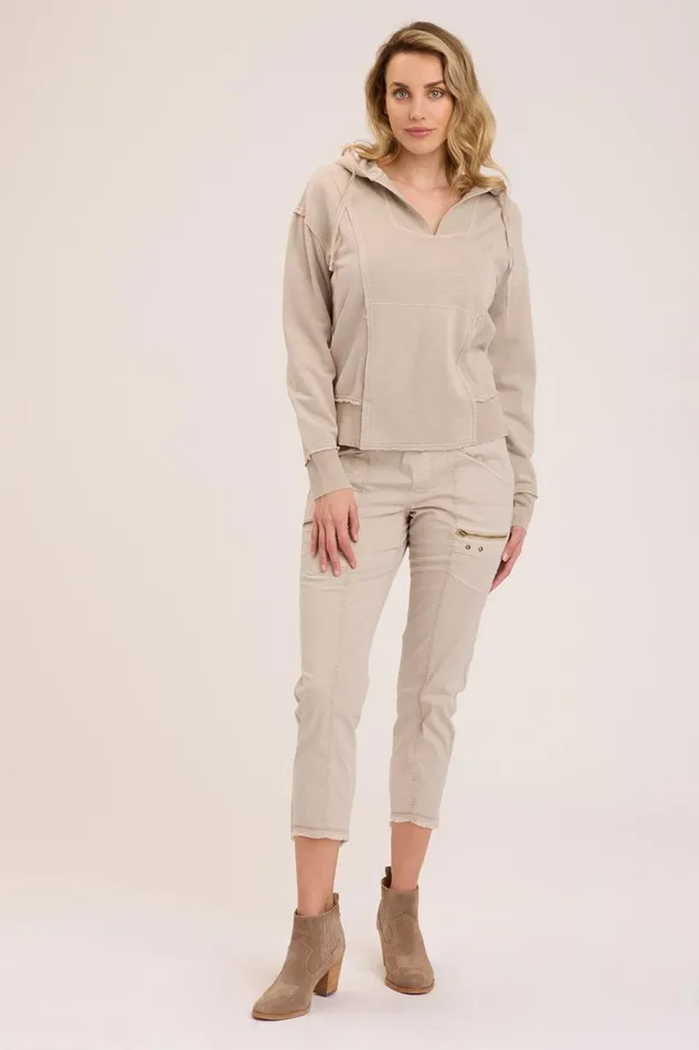 Clothing Sweatshirts XCVI Rosalyn Hoodie Melodic Pigment