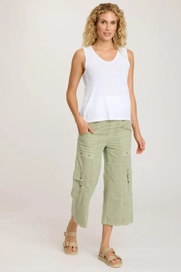 Clothing Tanks XCVI Gidget Tank White