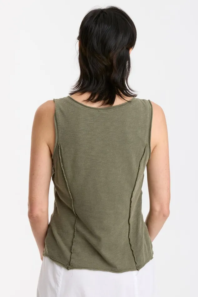 Clothing Tanks XCVI Laramie Tank Kombu Pigment