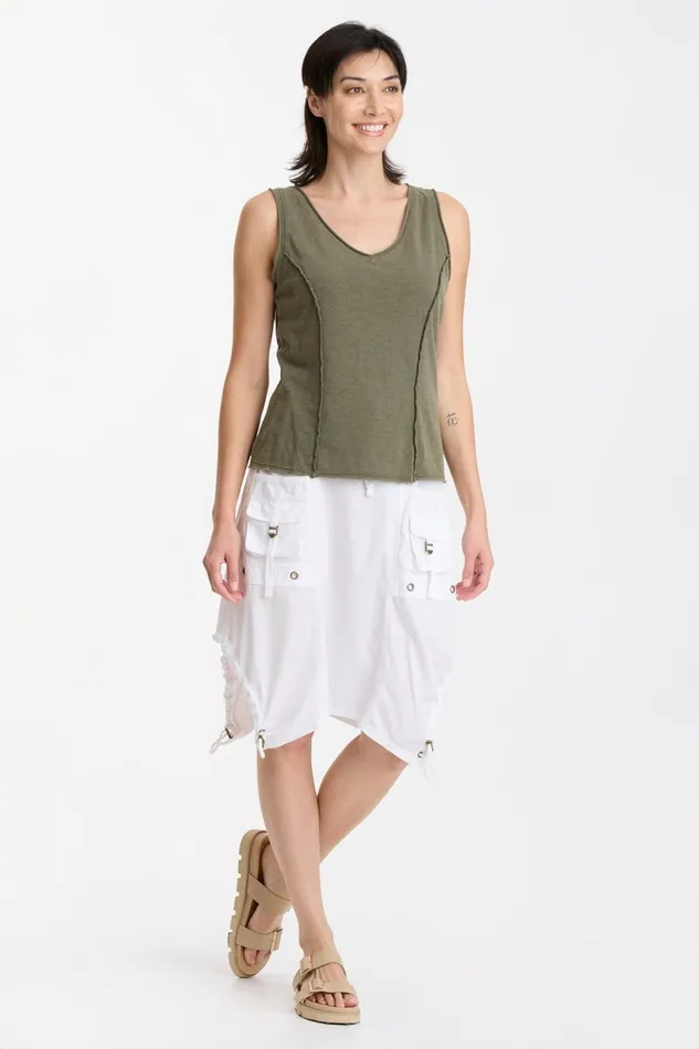 Clothing Tanks XCVI Laramie Tank Kombu Pigment