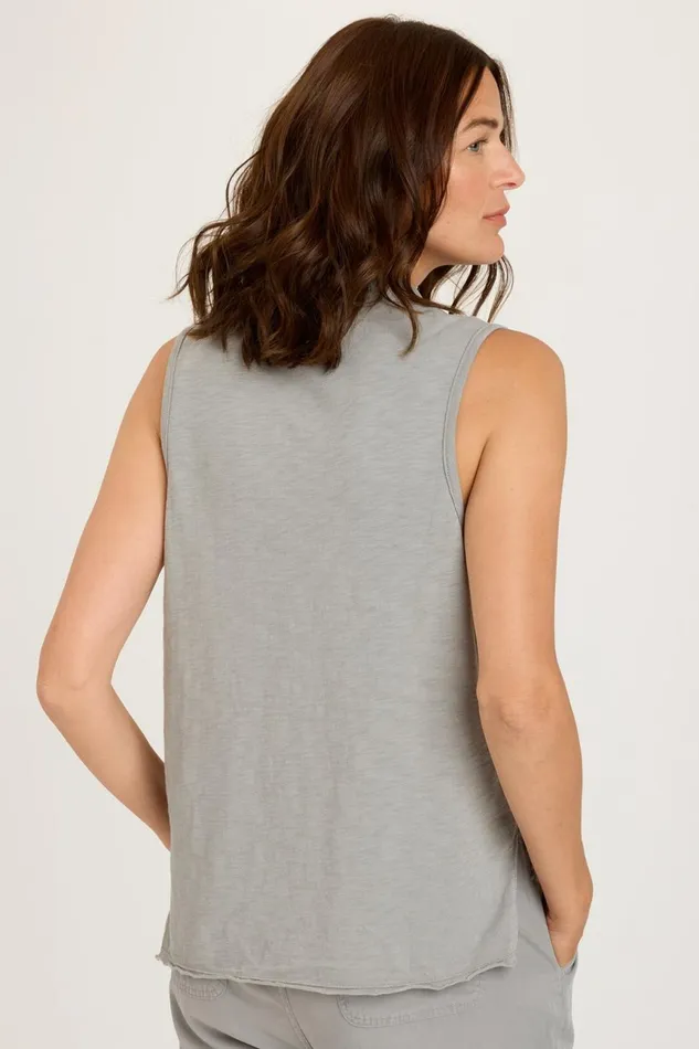 Clothing Tanks XCVI Mikkel Tank Lead Cast