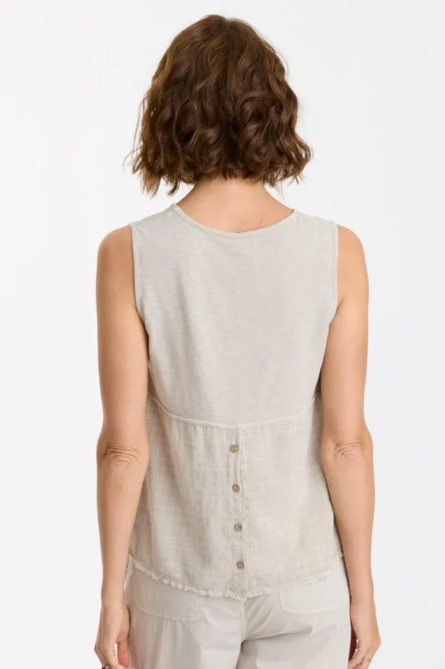 Clothing Tanks XCVI Regis Tank Center Stage Pigment