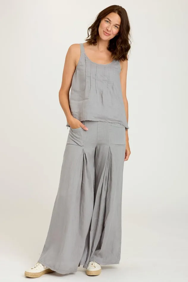 Clothing Tanks XCVI Shawnie Tank Lead Cast