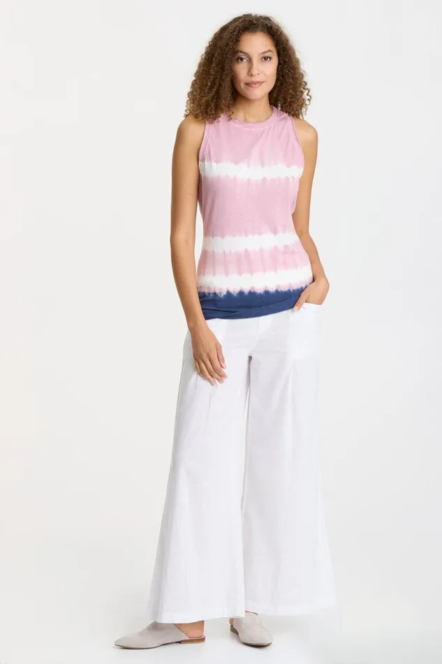 Clothing Tanks XCVI Tasha Tank Caravel Wash Serene