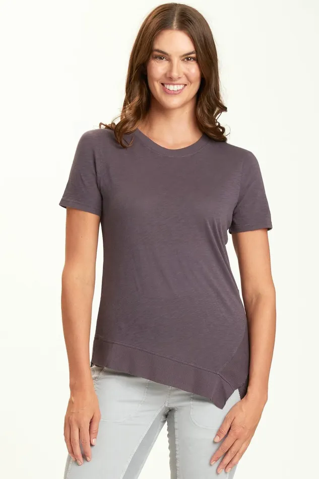 Clothing Tees XCVI Lettie Tee Charcoal