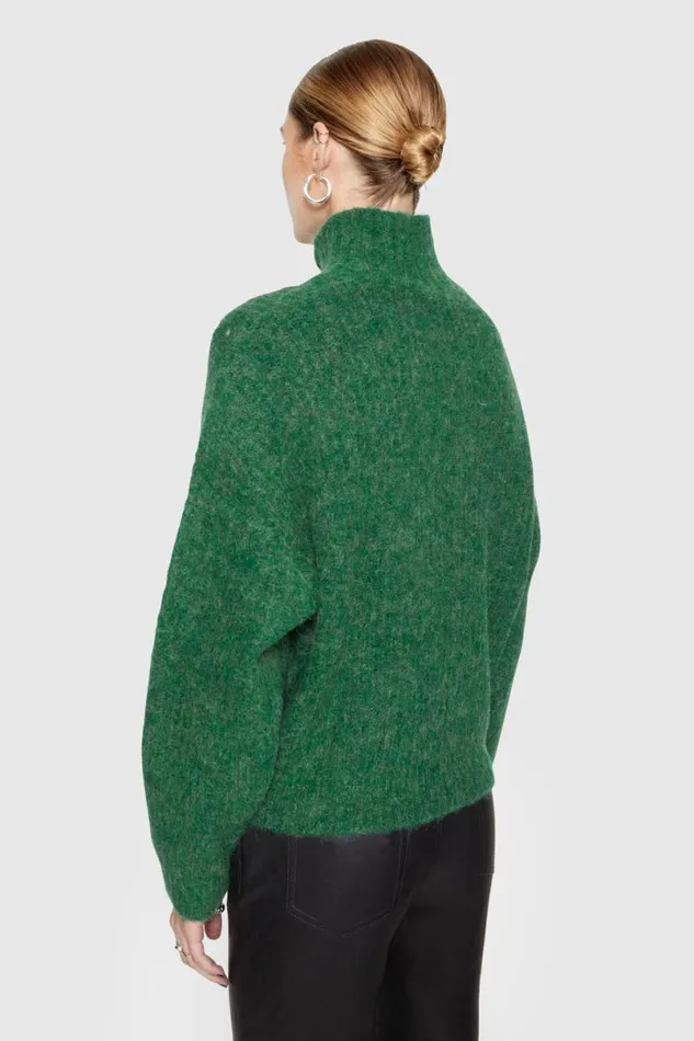 Clothing Tops Rebecca Minkoff Caroline Sweater Deep Jade