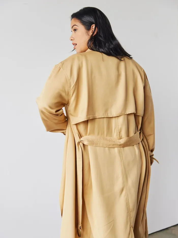 Coats and Jackets Able Women Irena Trench Jacket Fawn Coats and Jackets Able Women Irena Trench Jacket Fawn