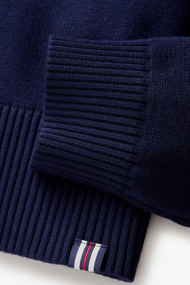 Coats and Jackets Men Fila Baseline Cardigan 400 Fila Navy