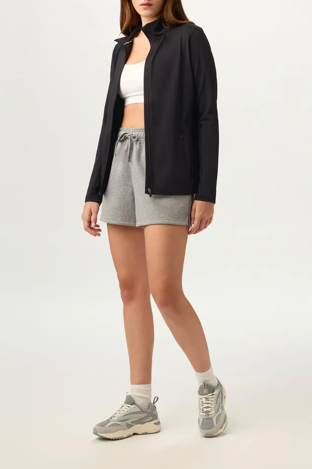 Coats and Jackets Women Fila Fila Flattering Fit Jacket 001 Black Coats and Jackets Women Fila Fila Flattering Fit Jacket 001 Black