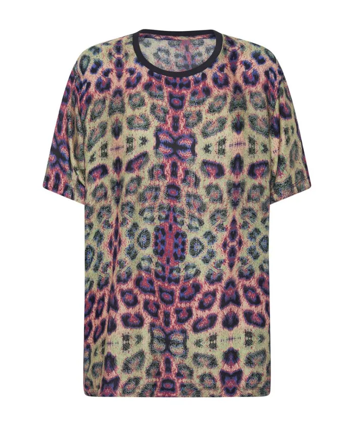 COLLISION SATIN TEE Women One Teaspoon Tees and Tanks COLLISION SATIN TEE Women One Teaspoon Tees and Tanks