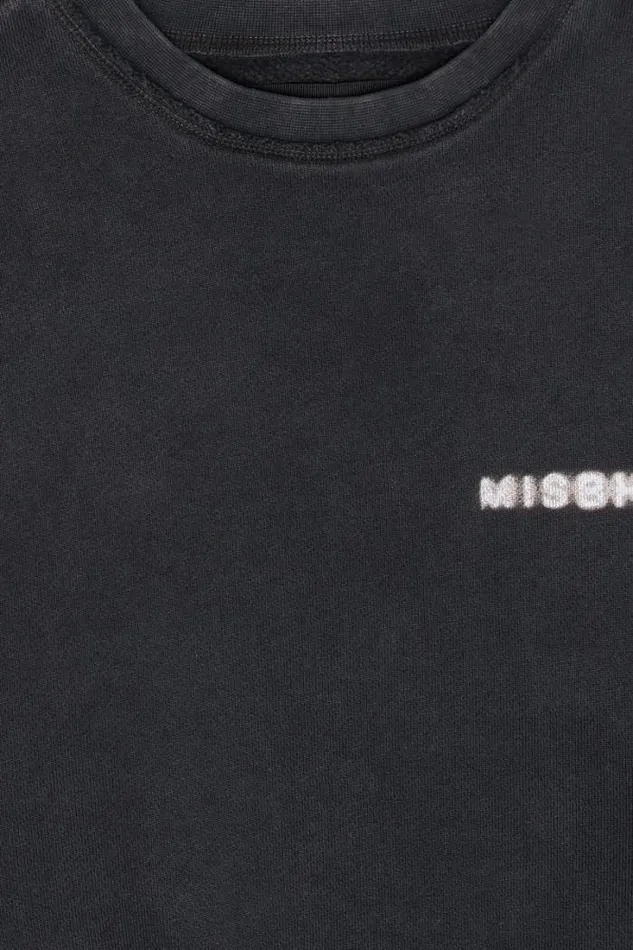 Community Crewneck Washed Black WomenMen MISBHV Hoodies and Sweats