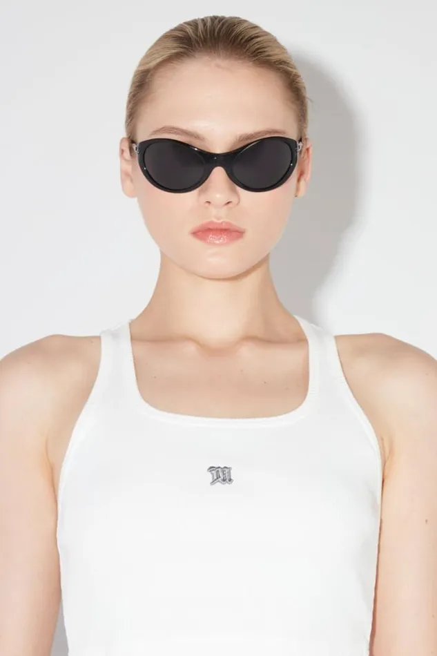 Cropped M Tank Top White Women MISBHV TShirts