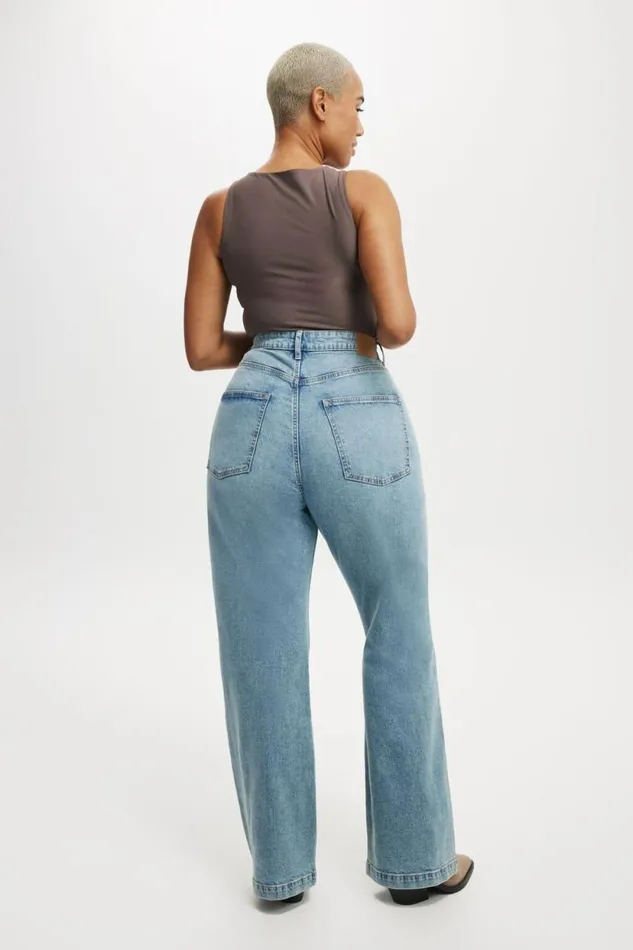 Curvy Stretch Bootcut Jean Bells Blue Women Cotton On Pants Curvy Stretch Bootcut Jean Bells Blue Women Cotton On Pants