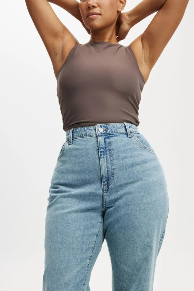 Curvy Stretch Bootcut Jean Bells Blue Women Cotton On Pants Curvy Stretch Bootcut Jean Bells Blue Women Cotton On Pants