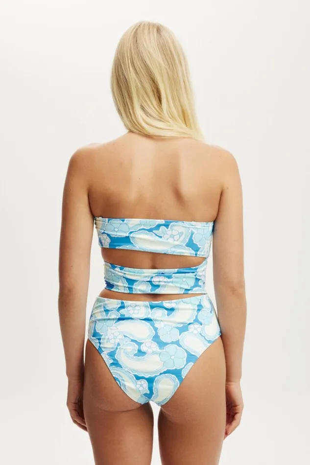 Cut Out One Piece Cheeky Kendelle Paisley Blue Women Cotton On One Piece Swimsuits Cut Out One Piece Cheeky Kendelle Paisley Blue Women Cotton On One Piece Swimsuits