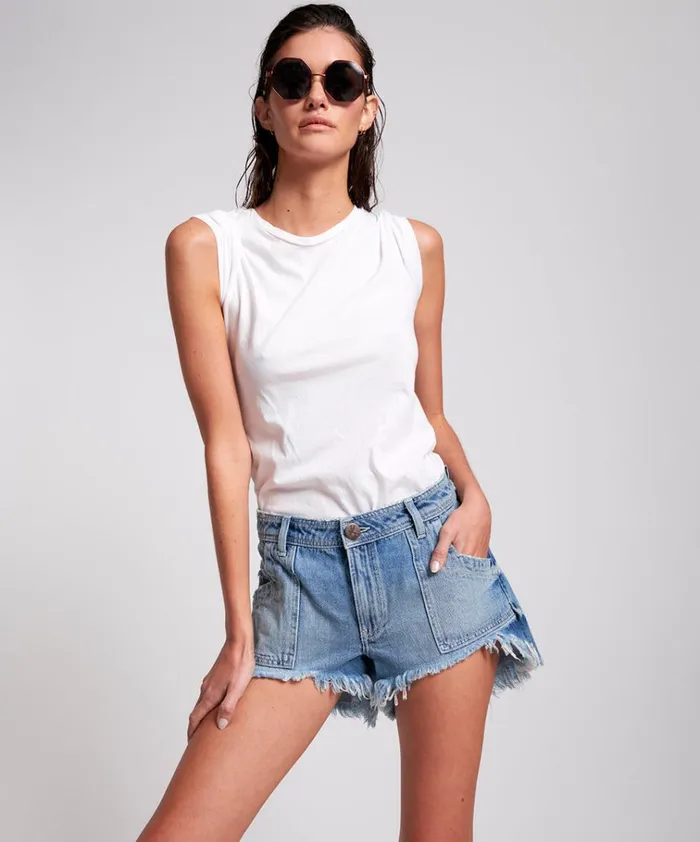 DELAWARE UTILITY ORGANIC SUSTAINABLE MARLONS LOW W Women One Teaspoon Organic Tees