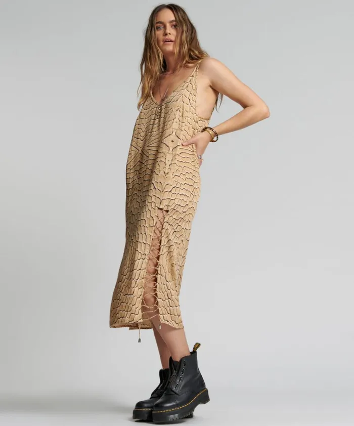 DELUSION LACED SLIP DRESS Women One Teaspoon Midi and Maxi Dresses DELUSION LACED SLIP DRESS Women One Teaspoon Midi and Maxi Dresses