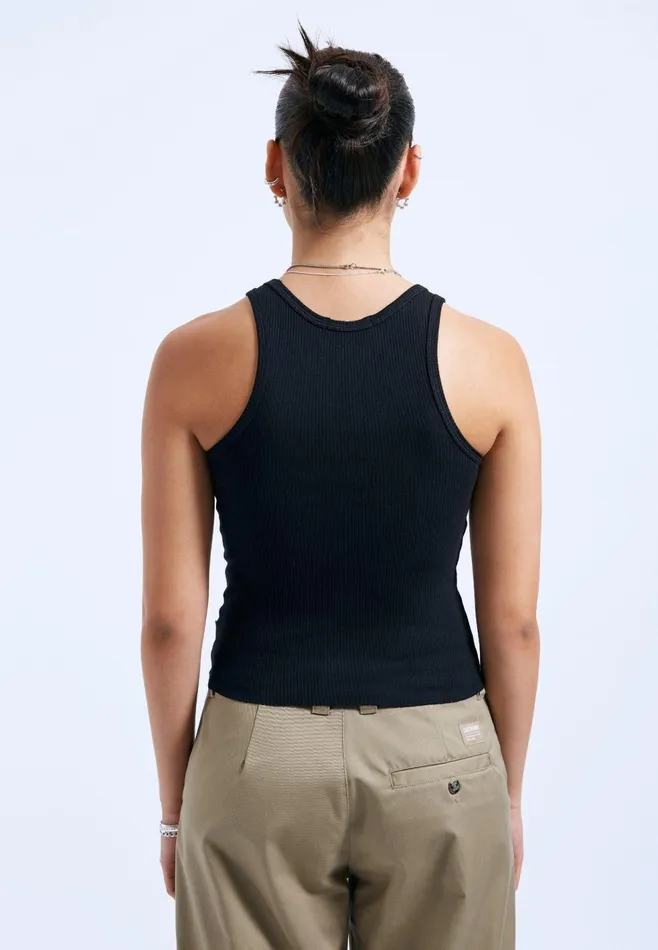 Demi Tank Top 8211 Black Black Women Dr Denim Tees and Tanks
