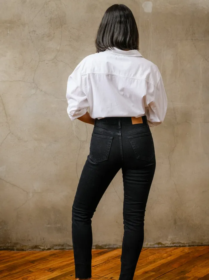 Denim Clarissa High Rise Jean Mid Blue Wash Able Women