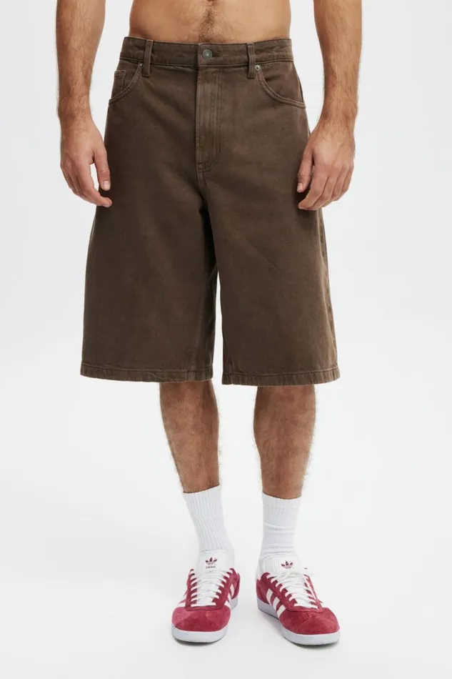 Denim Jort Chocolate Men Cotton On Shorts Denim Jort Chocolate Men Cotton On Shorts