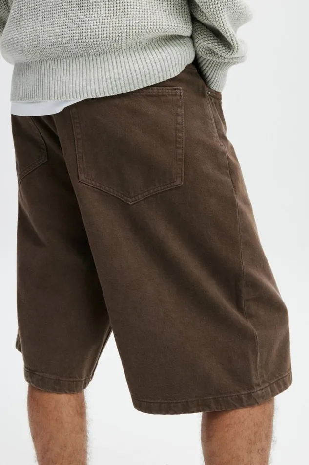 Denim Jort Chocolate Men Cotton On Shorts Denim Jort Chocolate Men Cotton On Shorts