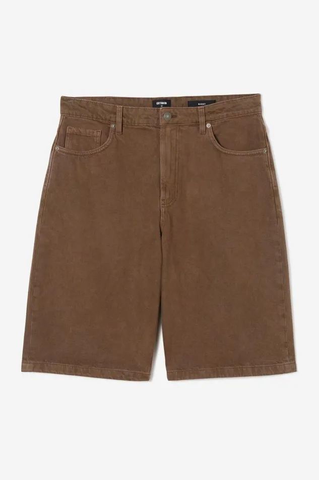 Denim Jort Chocolate Men Cotton On Shorts Denim Jort Chocolate Men Cotton On Shorts