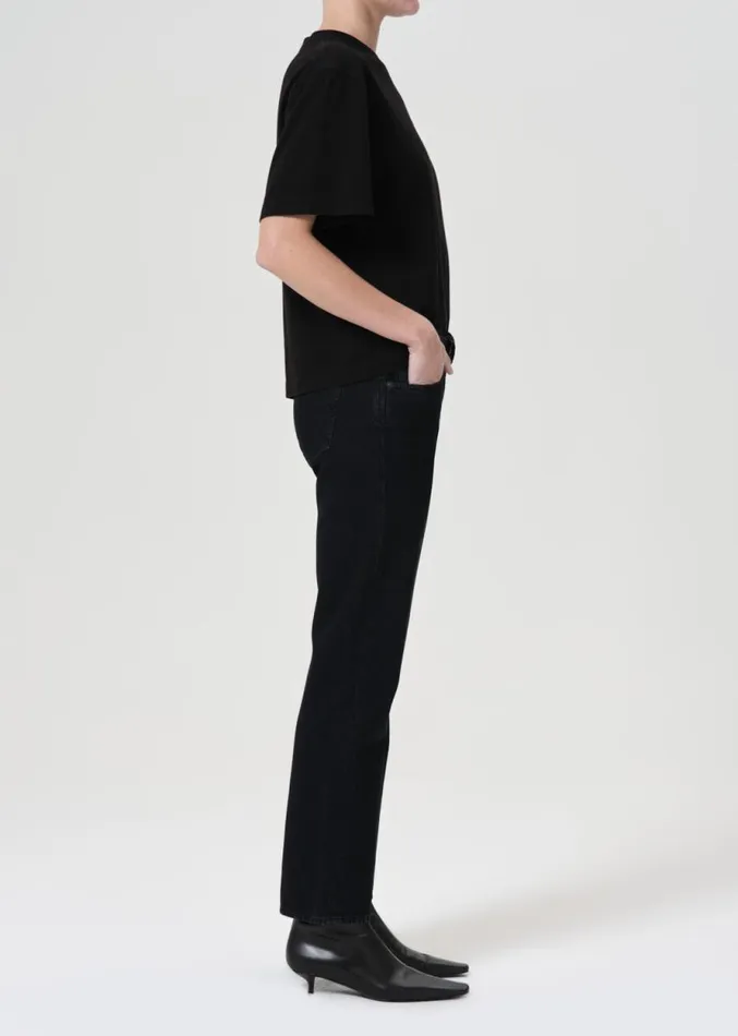 Denim Women Agolde Amber Jean In Crushed