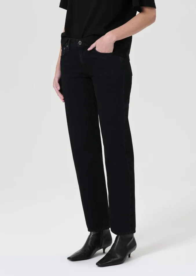 Denim Women Agolde Amber Jean In Crushed