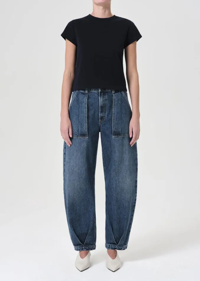 Denim Women Agolde Scout Utility Jean In Control