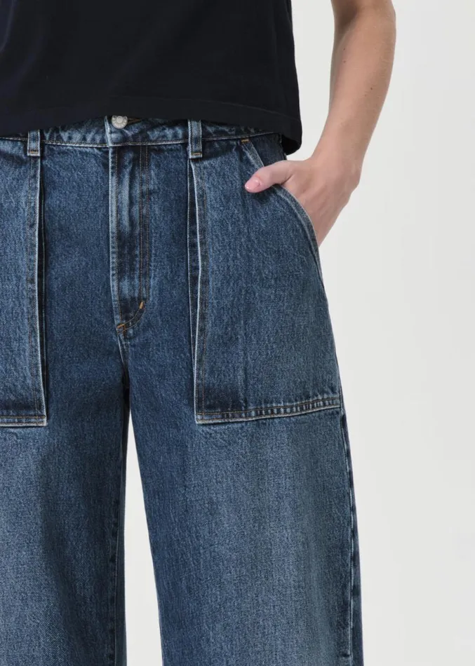 Denim Women Agolde Scout Utility Jean In Control