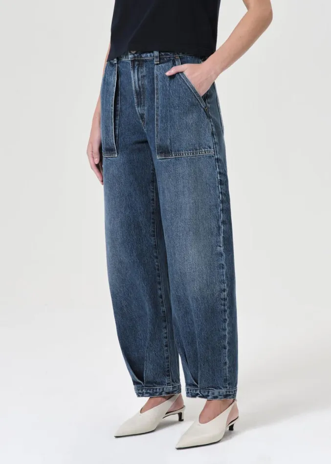 Denim Women Agolde Scout Utility Jean In Control
