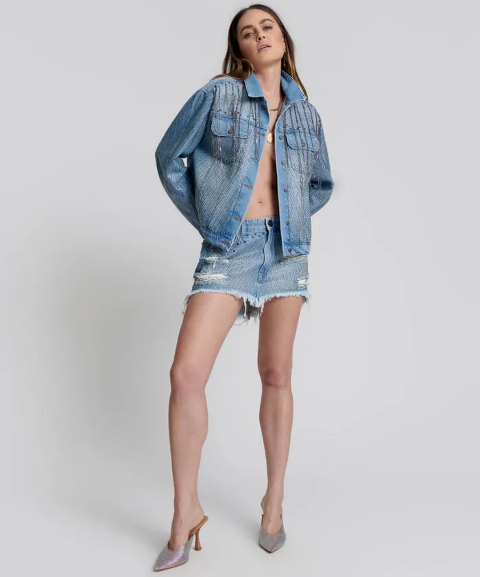 DESERT JEWEL TRUCKER JACKET Women One Teaspoon Jackets
