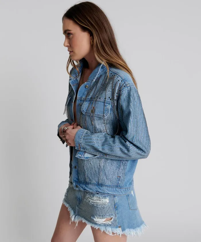 DESERT JEWEL TRUCKER JACKET Women One Teaspoon Jackets DESERT JEWEL TRUCKER JACKET Women One Teaspoon Jackets