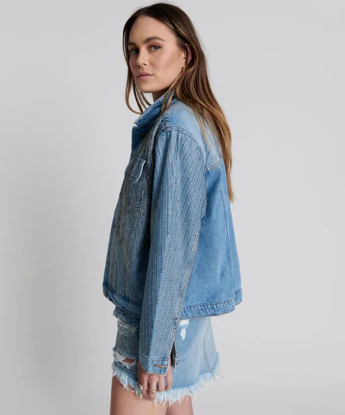 DESERT JEWEL TRUCKER JACKET Women One Teaspoon Jackets DESERT JEWEL TRUCKER JACKET Women One Teaspoon Jackets