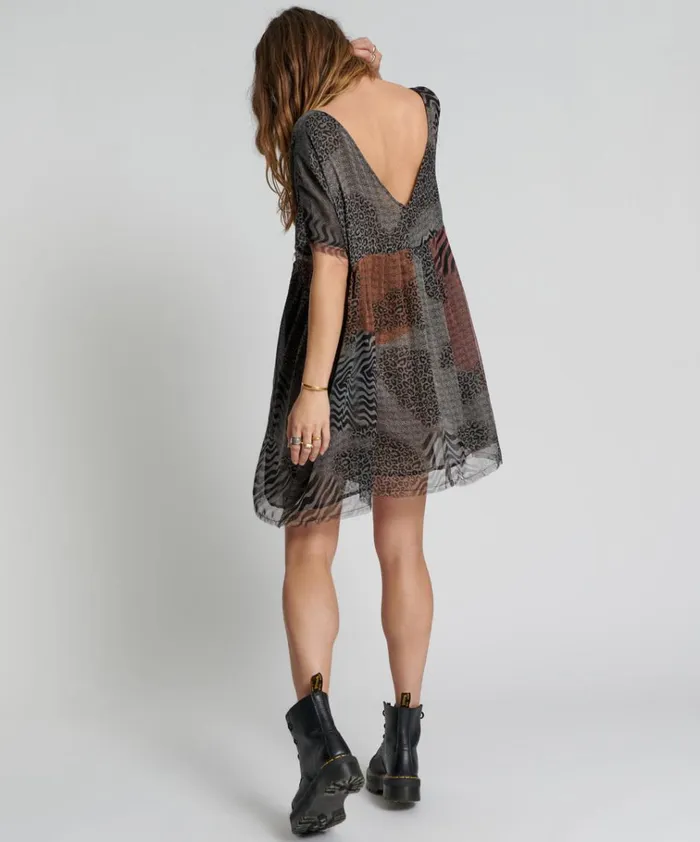 DILEMA OVERSIZED MINI DRESS Women One Teaspoon Mini Dresses DILEMA OVERSIZED MINI DRESS Women One Teaspoon Mini Dresses